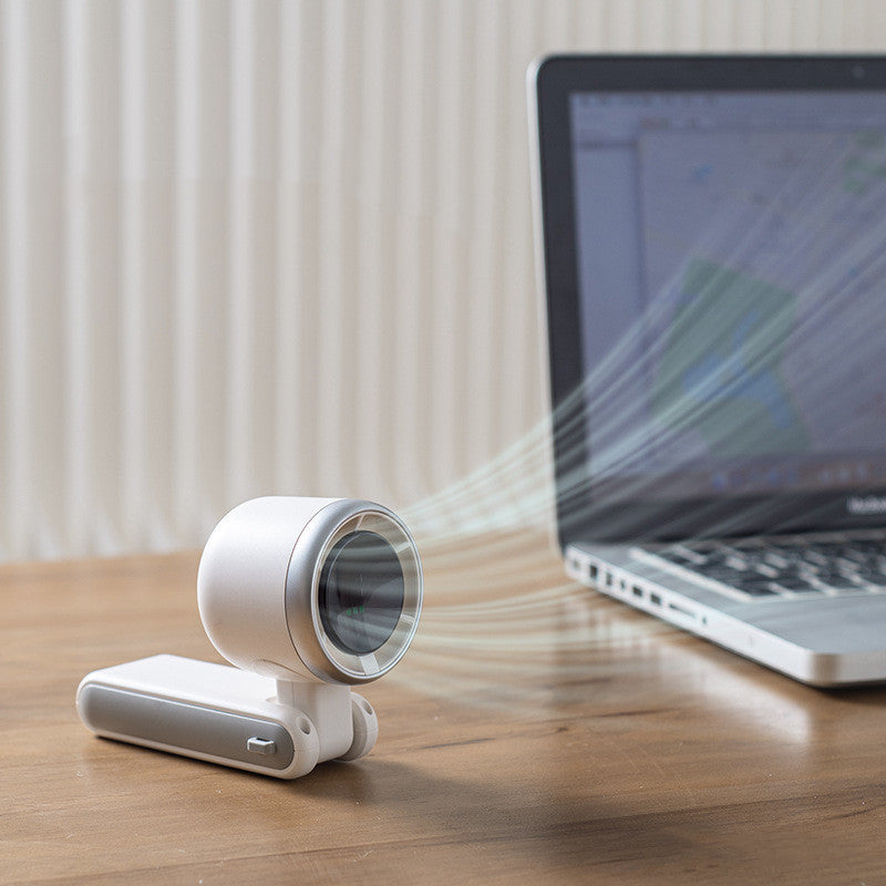 Hanging Neck Outdoor 180 Degree Folding Desktop Mini Fan Hand-held