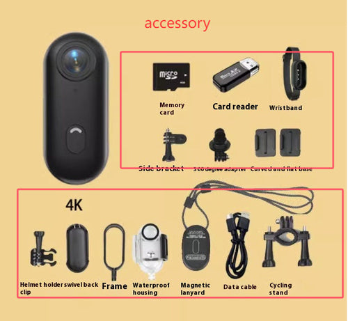 Outdoor Sports Camera In Helmet Motorcycle Bike Sport Mini Filming