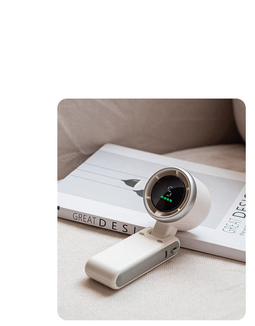 Hanging Neck Outdoor 180 Degree Folding Desktop Mini Fan Hand-held